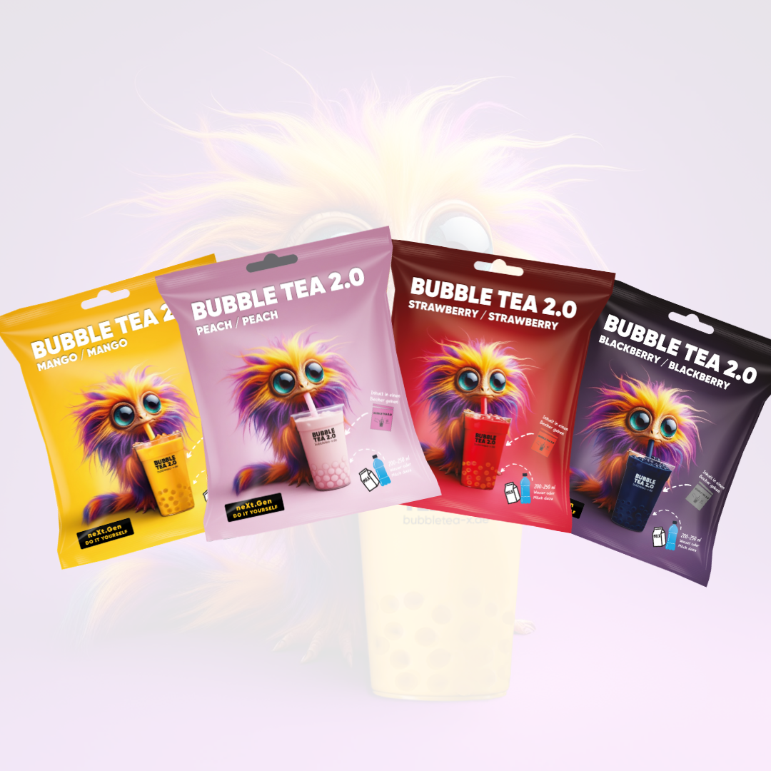 Bubble Tea 2.0 Probierset – 4 Sorten